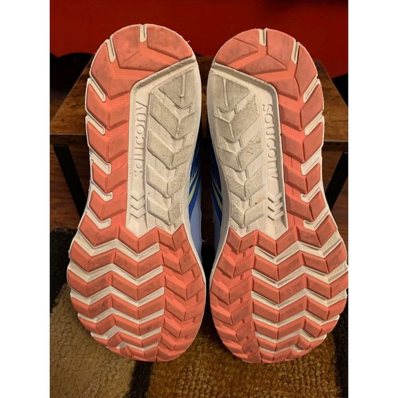 Saucony Cohesion 14 Woman's Size 6W  Blue Coral Running Shoes Tennis Walking - Picture 7 of 7